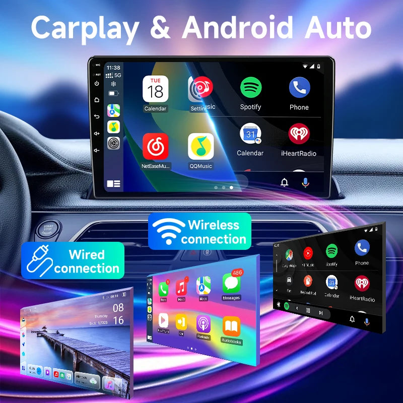 2 Din Car Radio GPS Navigation for Mercedes-Benz C-Class 2000-2005 Android Auto Carplay Multimedia Player Stereo FM AM UIS7865 8-Core DSP