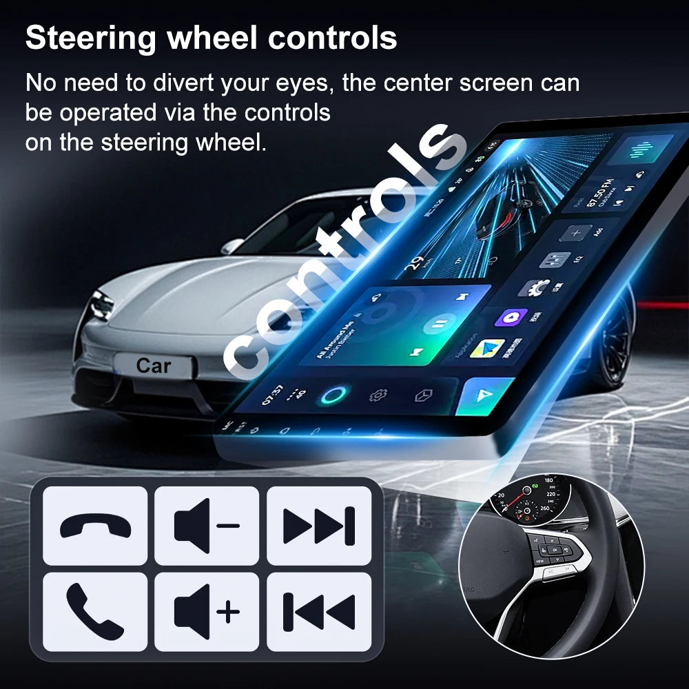 Pantalla 9" Mercedes-Benz Clase C W204 / S204 C220 / C180 (2006-2011)