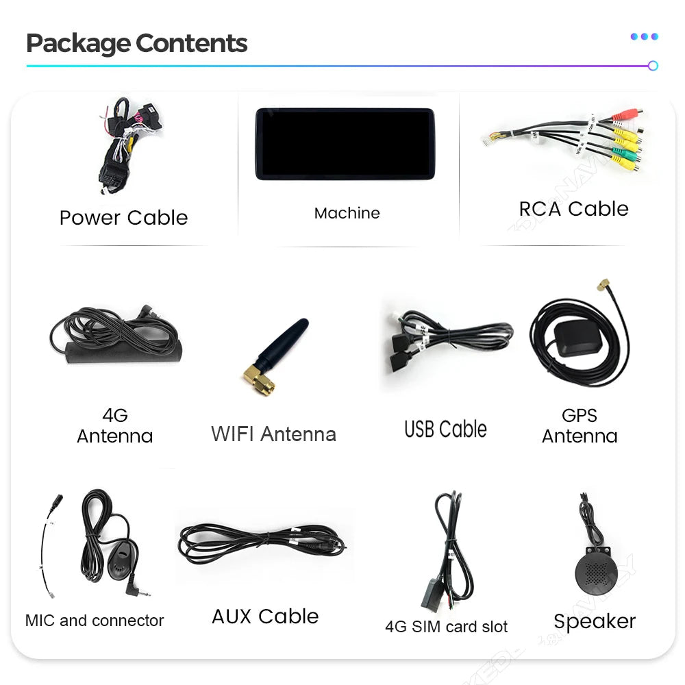 EU Stock Wireless Carplay Android Auto Car Radio Multimedia Player For Mercedes Benz E Class W212 4-door Sedan E200 E230 E260 E300 2009-2015 4G Wifi GPS Audio DSP Dual BT Intelligent Car System Qualcomm668/680 10.25‘’ 12.