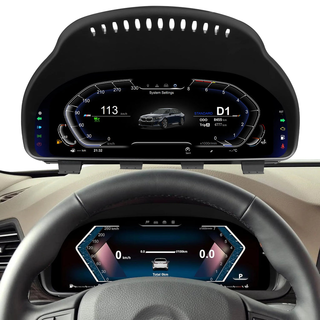 Digital Dashboard Speedometer For BMW 5/6/7 Series X3 X4 X5 X6 F01 F07 F10 F12 F15 F16 F18 F25 F26 LCD Cluster Instrument Panel
