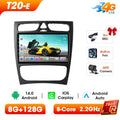 2 Din Car Radio GPS Navigation for Mercedes-Benz C-Class 2000-2005 Android Auto Carplay Multimedia Player Stereo FM AM UIS7865 8-Core DSP