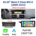 Full HD 10.25'' Wireless Carplay For Mercedes Benz W212 2009-2016 NTG4.0/4.5/5.0 4 Door Android Auto Mirrorlink Airplay BT Car Multimedia Touch Screen Stereo System Linux
