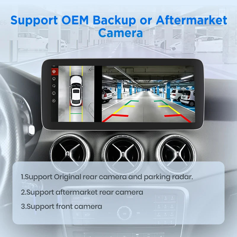 Junsun 1920*720 Linux System Wireless CarPlay Android Auto Car Radio Multimedia for Mercedes Benz A Class W176 GLA X156 CLA C117 2013-2018 NTG 4.5 NTG 5.0 Smart Android Mirror Navigation Screen