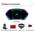 P3 P4 Car Head-up Display OBD2 HUD On-board Computer Digital Smart GPS Speedometer Volt RPM Water Temp Slope Meter Auto Electron