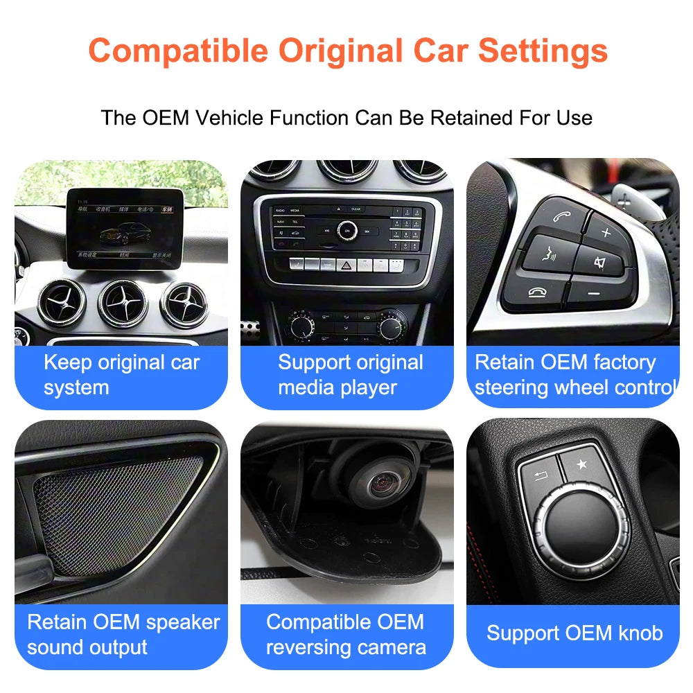 Bonroad 12.3 ”Linux Carplay Android Auto Car Multimedia For Merdedes-Benz E-Class W213 2016-2020 NTG 5.5 System Airplay Autolink Radio Player