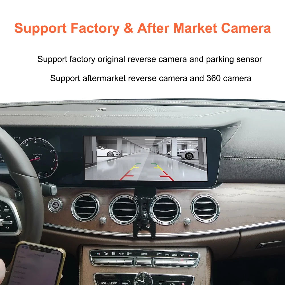 Bonroad 12.3 ”Linux Carplay Android Auto Car Multimedia For Merdedes-Benz E-Class W213 2016-2020 NTG 5.5 System Airplay Autolink Radio Player