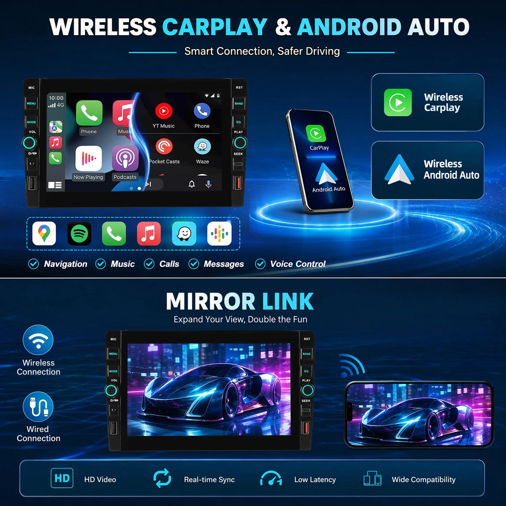 Pantalla 8" Mercedes-Benz CLS / Clase E W211 W219