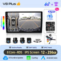 Junsun 9" Android 15 Stereo Smart Systems For Toyota Prius XW30 2009-2016 Car Radio Wireless CarPlay Auto AI Voice IPS Touch Screen Intelligent Multimedia Video Player 2 Din Head Unit GPS Navigator Mirror Link Automotive Blue