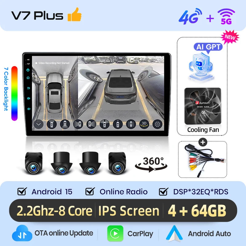 Pantalla 9" Toyota Yaris Vizi (2005-2012)
